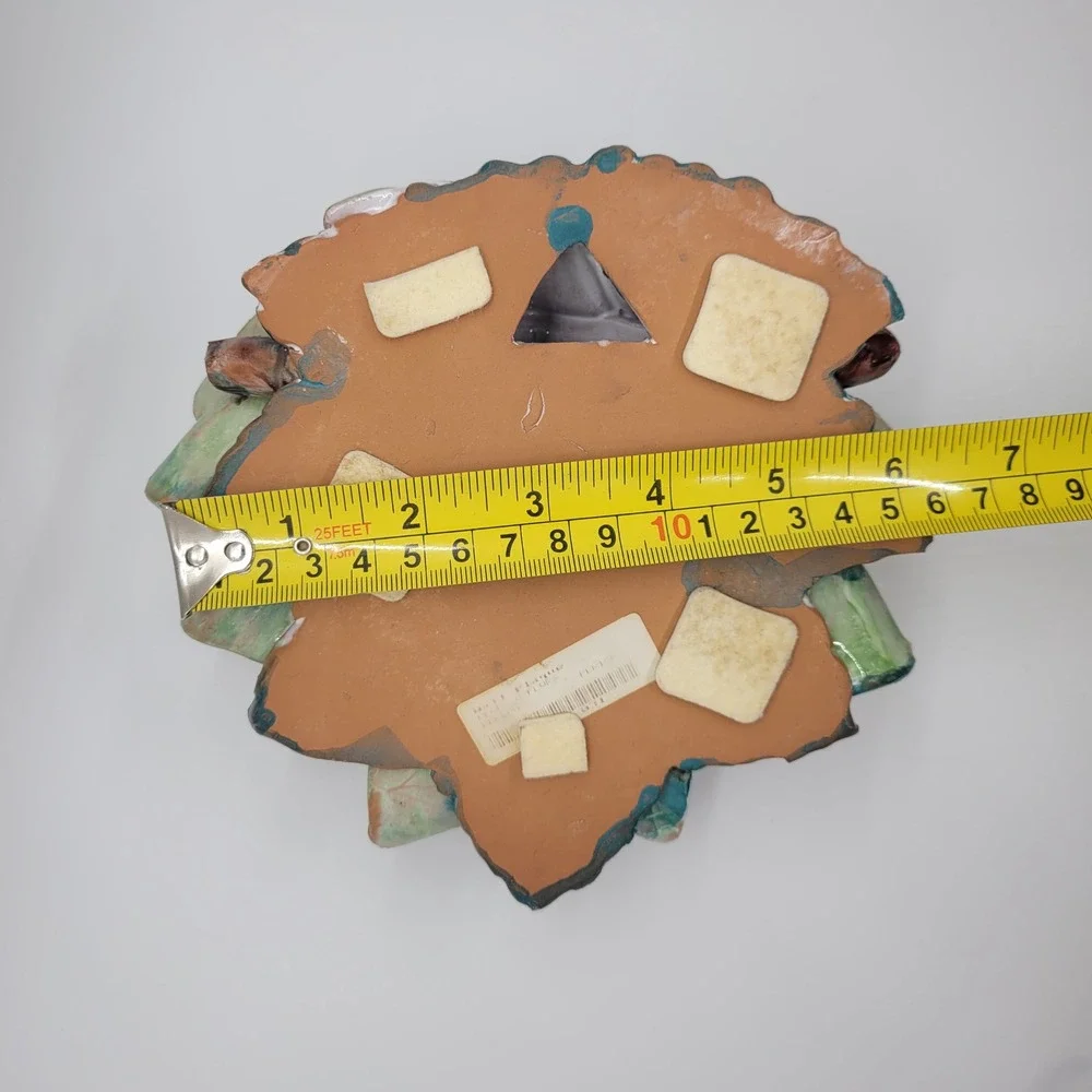 Ceramiche Perconte Sciacca Italy Ceramic Figs Fruit Wall Plaque 3D Decor‎